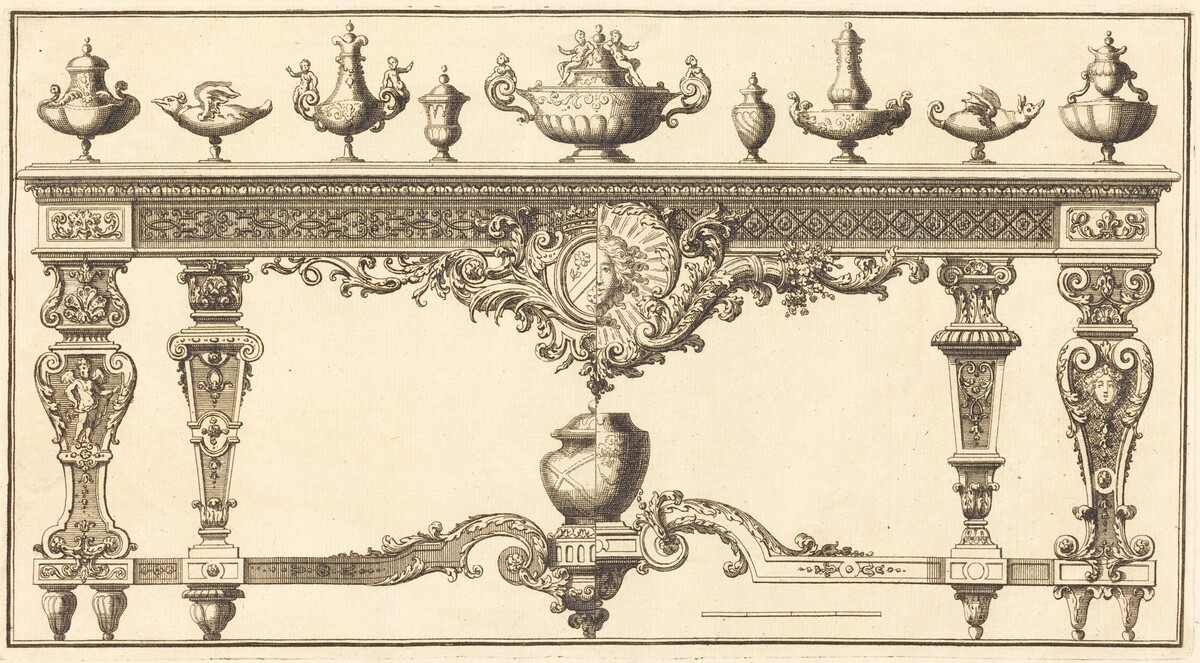 Livre de Tables by Pierre Lepautre