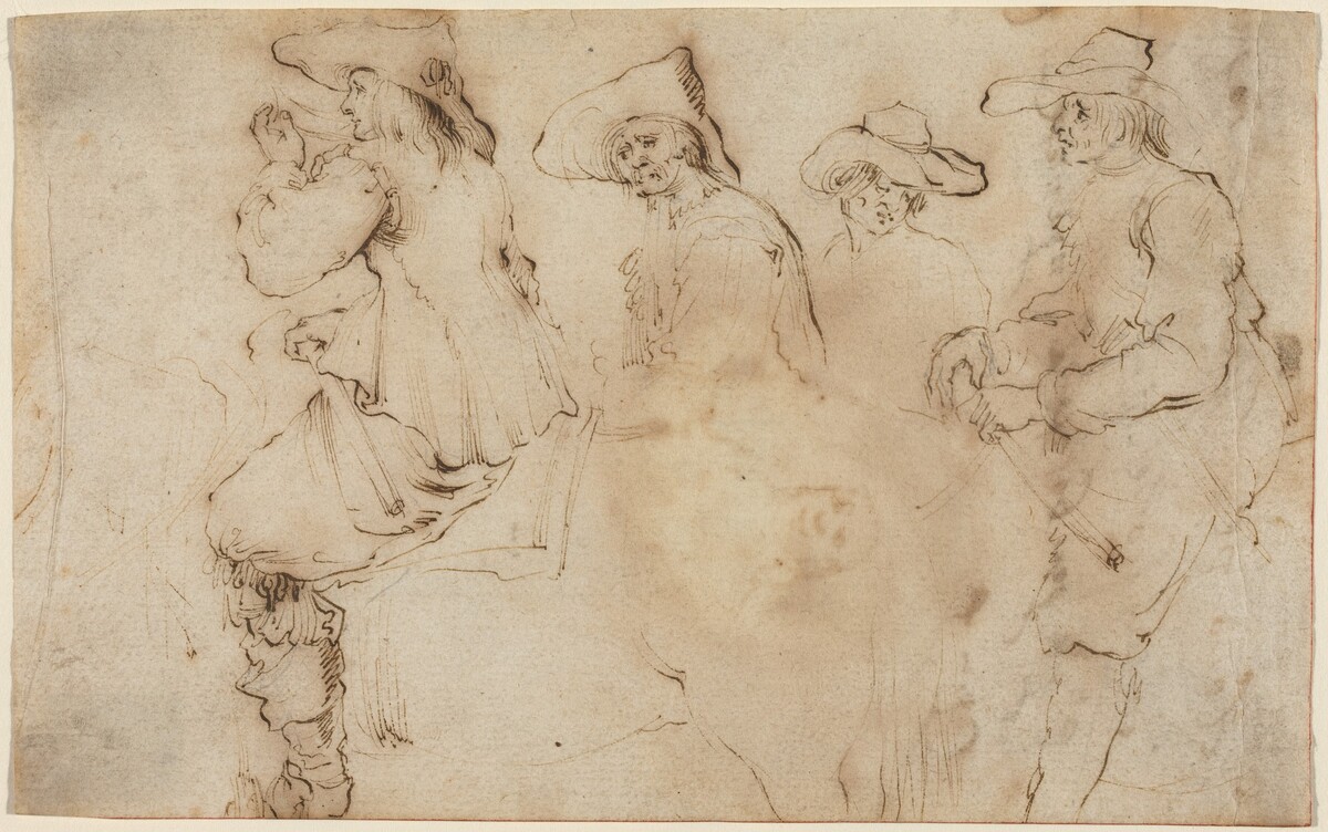 Four Horsemen by Stefano Della Bella