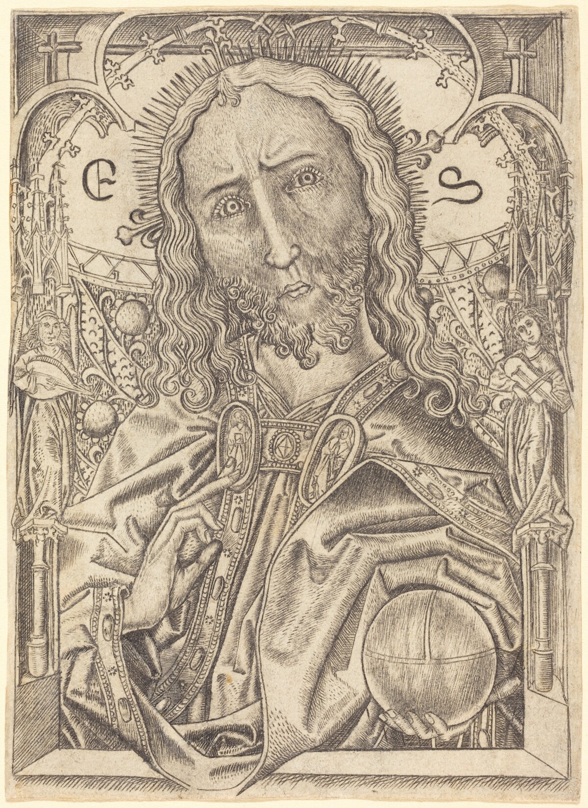 Christ as Saviour by Master E.S.