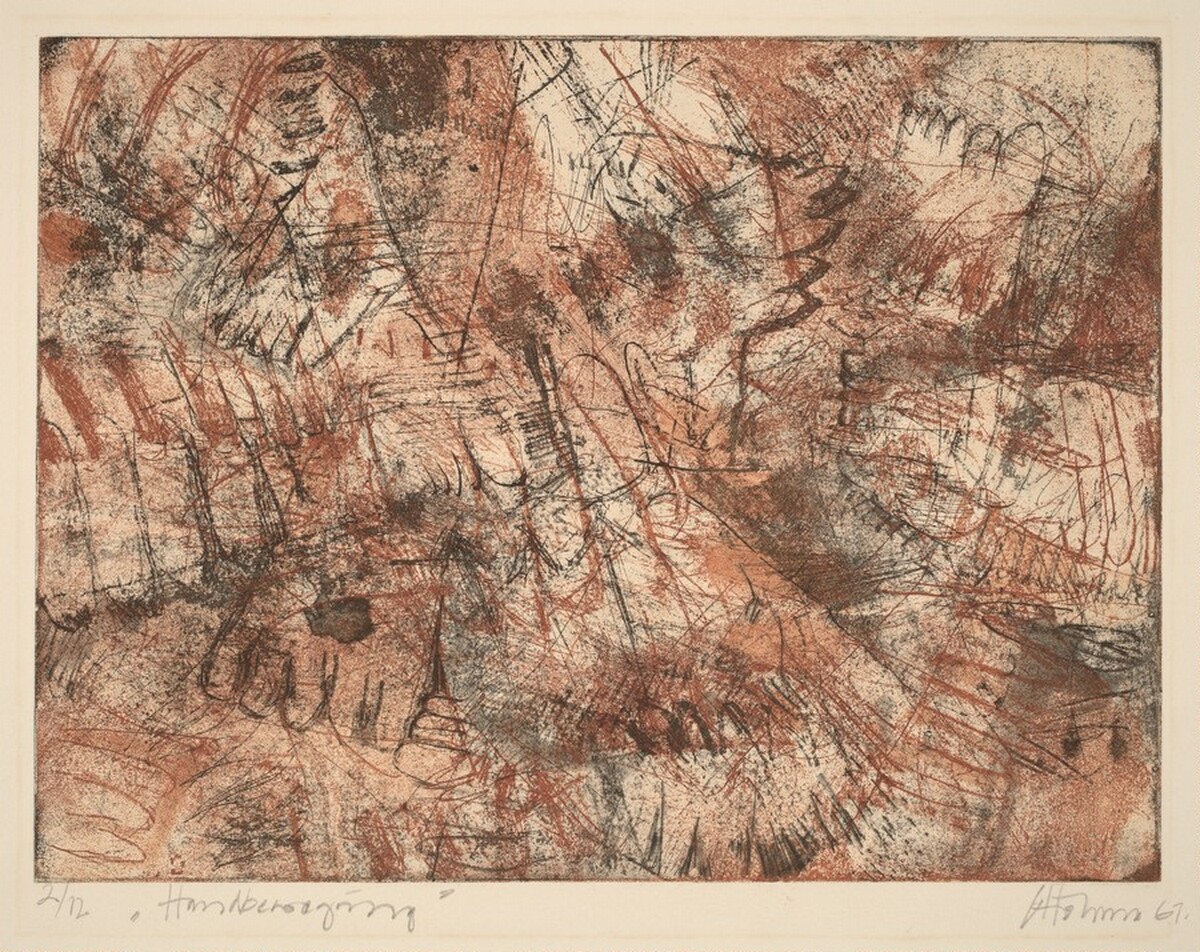 Handbewegung by Gerhard Hoehme