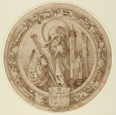Saint Sebald Carrying the Model of His Church in Nuremberg