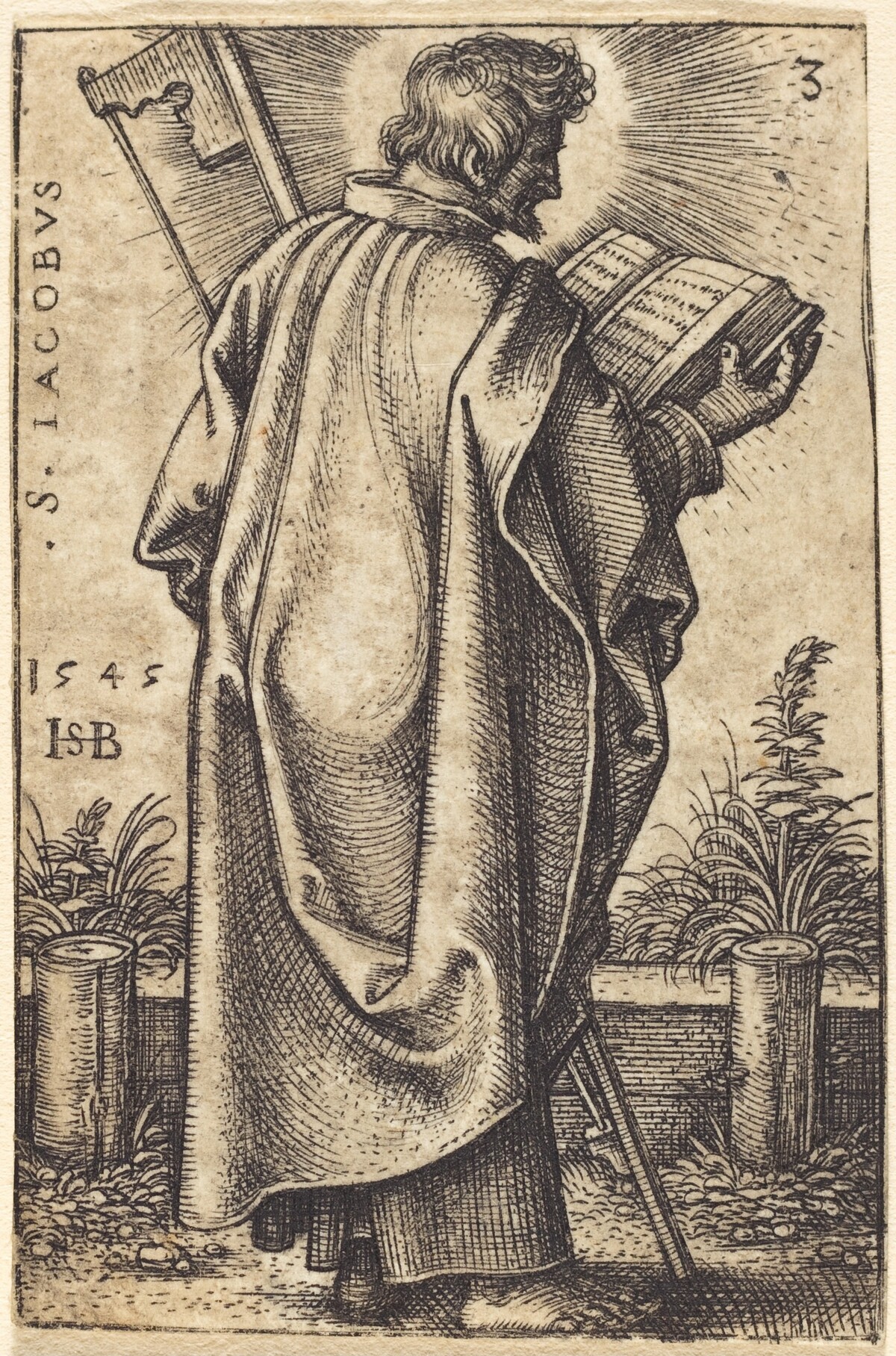 Saint James the Less by Sebald Beham