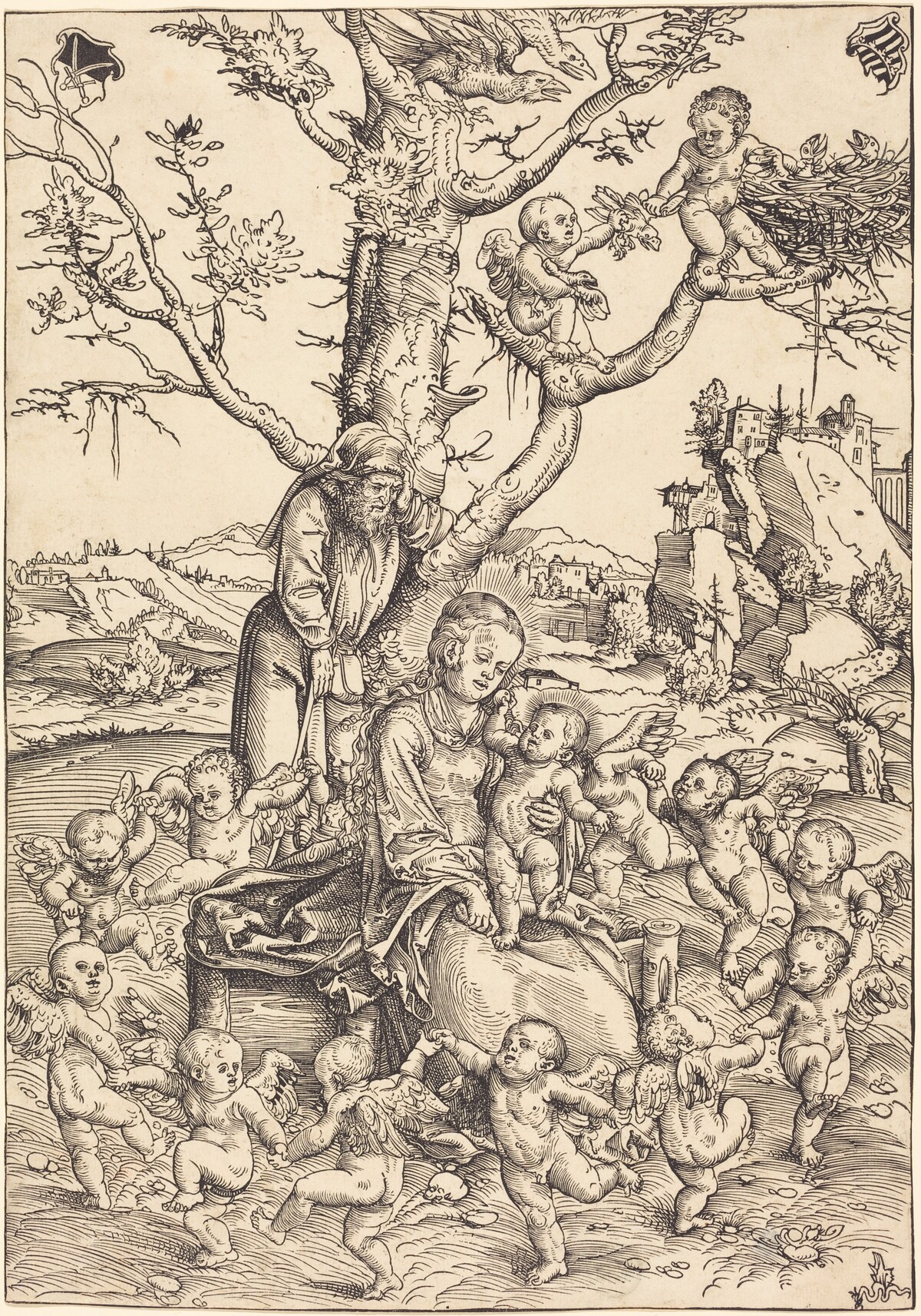 The Rest on the Flight into Egypt by Lucas Cranach the Elder