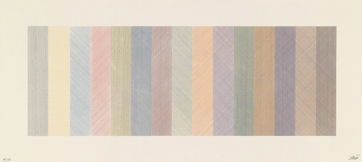 Horizontal Composite by Sol LeWitt
