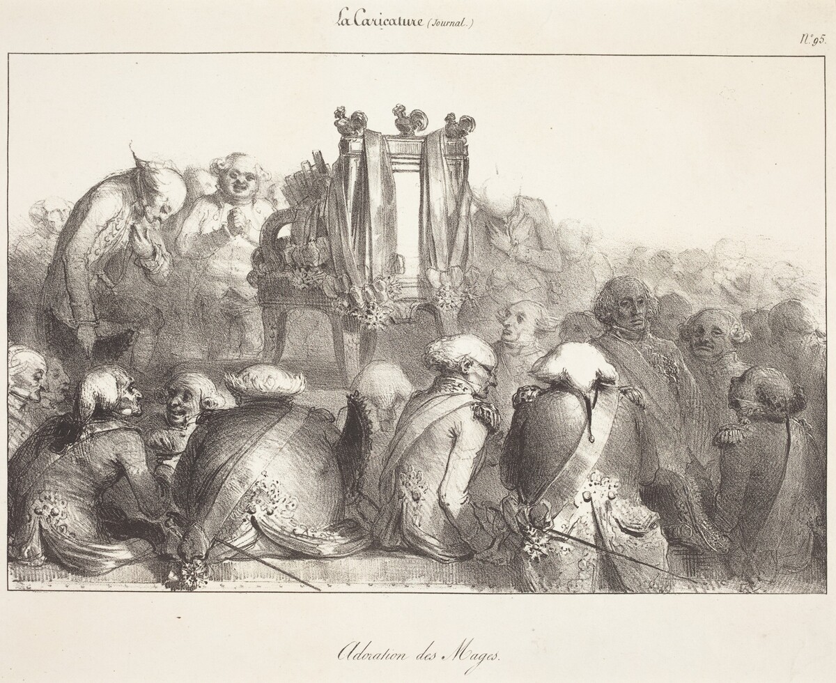 Adoration des Mages by French 19th Century