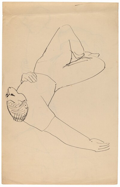 Reclining Man [recto]