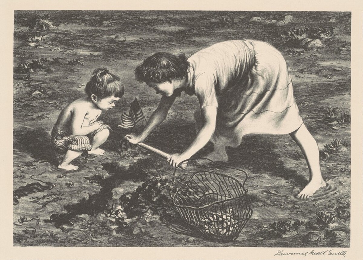 Victory Day Clam Diggers by Lawrence Beall Smith