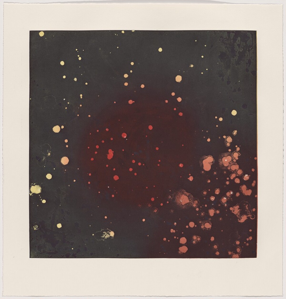 Starry Night: September [working proof 1] by Pat Steir