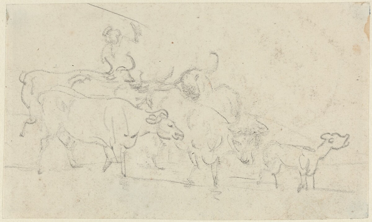 Cattle by Thomas Rowlandson