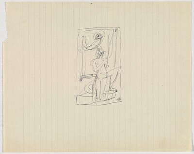Kneeling Figure