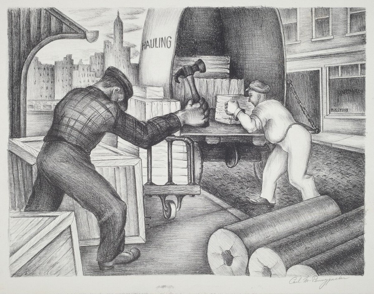 Untitled (Crate Maker and Hauling Firm) by Unknown