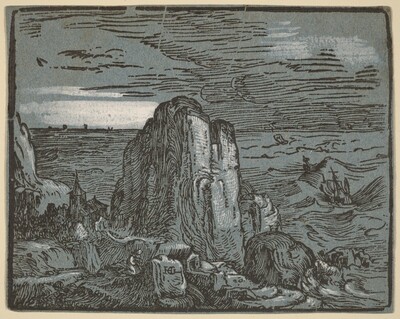 Cliff on a Seashore