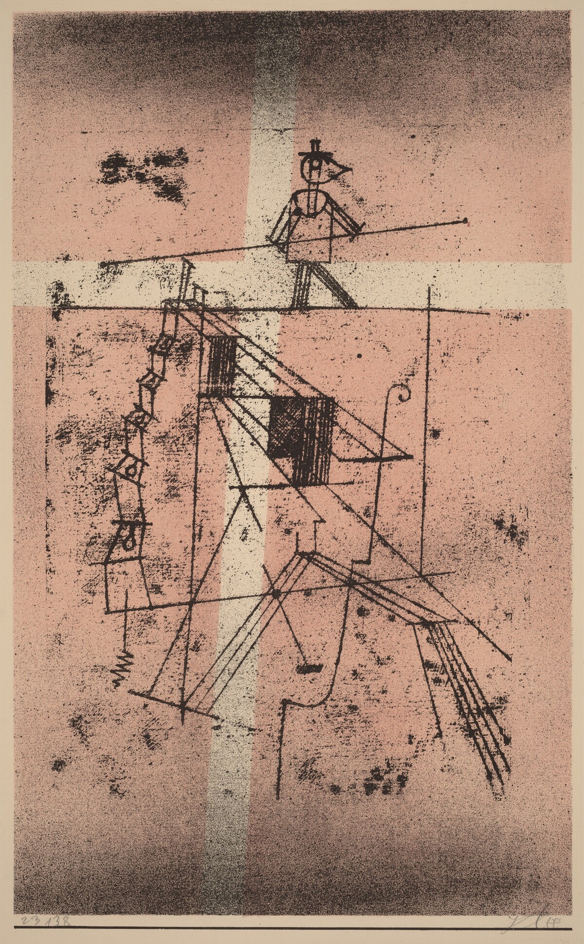 The Tight Rope Walker (Seiltänzer) by Paul Klee