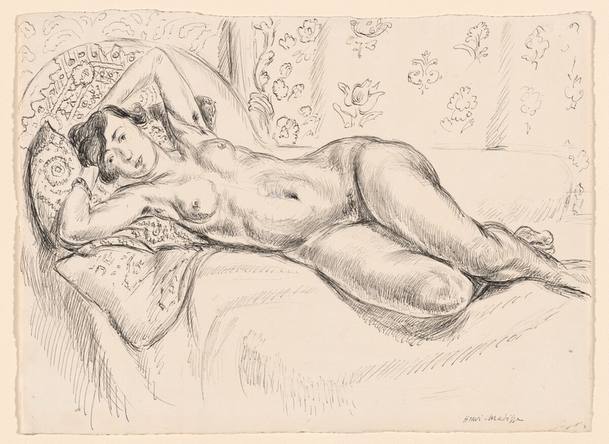 Henriette as an Odalisque by Henri Matisse