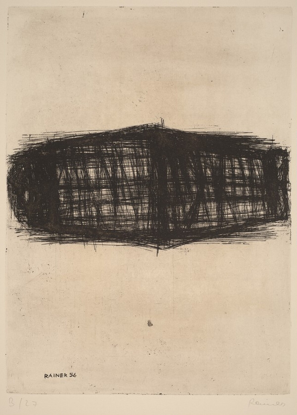 Tomb Figure by Arnulf Rainer