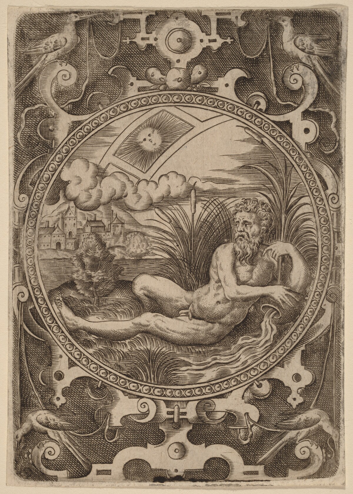 Cebren (The River God) by Netherlandish 16th Century (formerly attributed to Abraham de Bruyn)