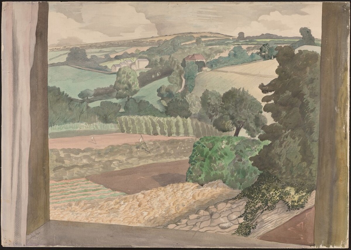 Valley in Somerset by John Northcote Nash