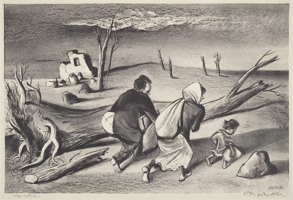 Uprooted by William Gropper