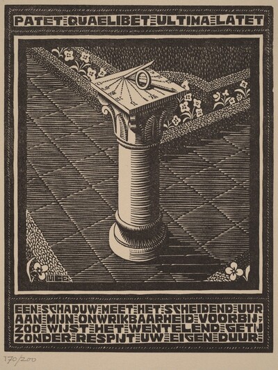 Emblema VIII, Sundial