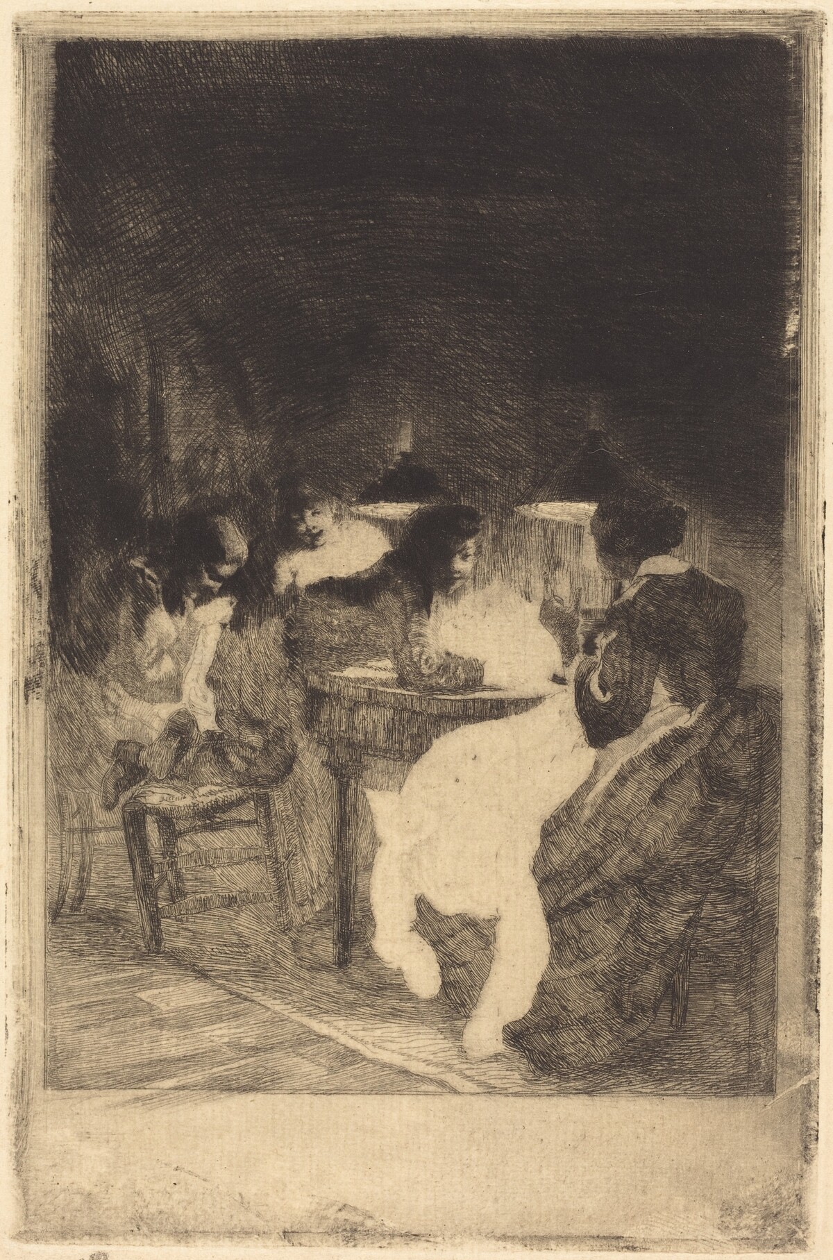 The Childhood of Pierre Clémenceau (L'Enfance de Pierre Clémenceau) by Albert Besnard