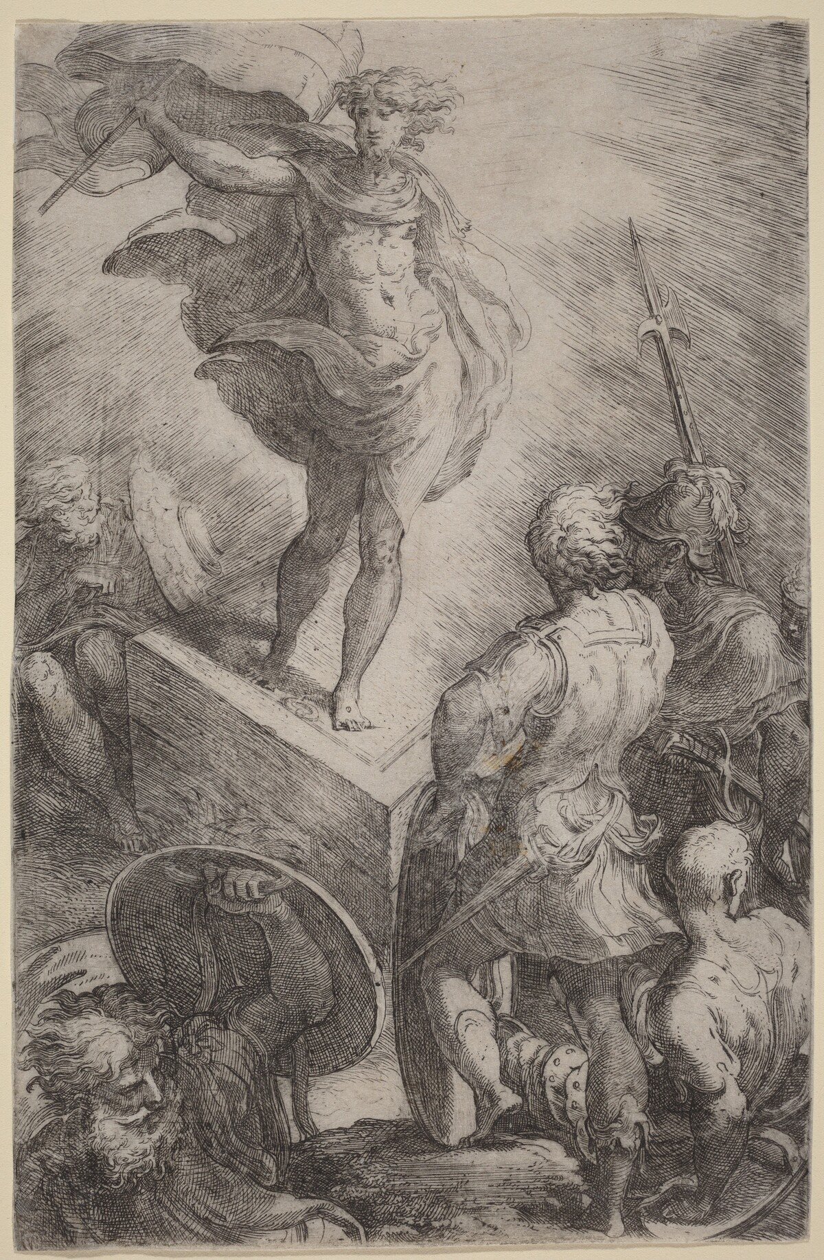 The Resurrection of Christ by Parmigianino