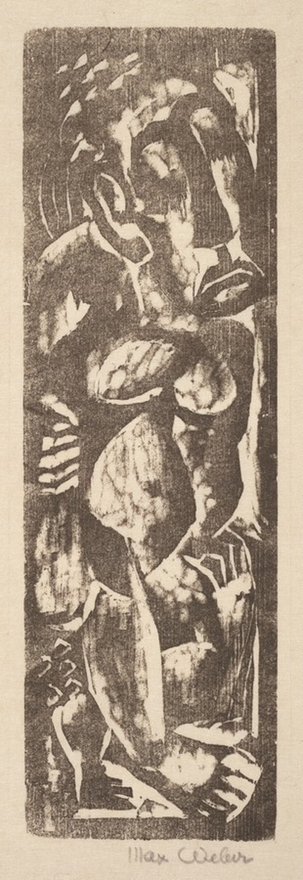 Primitive Figure by Max Weber