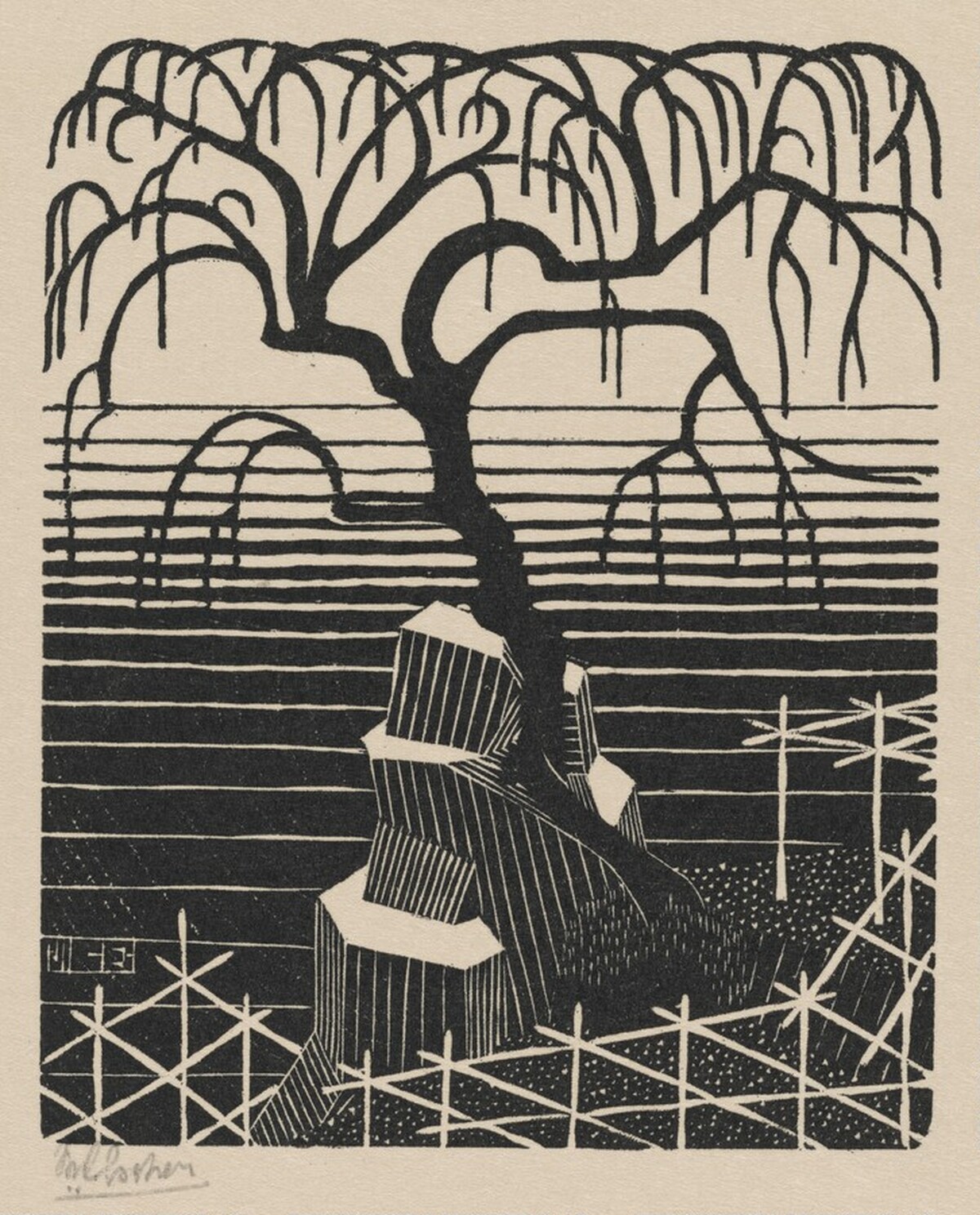 Tree by M.C. Escher