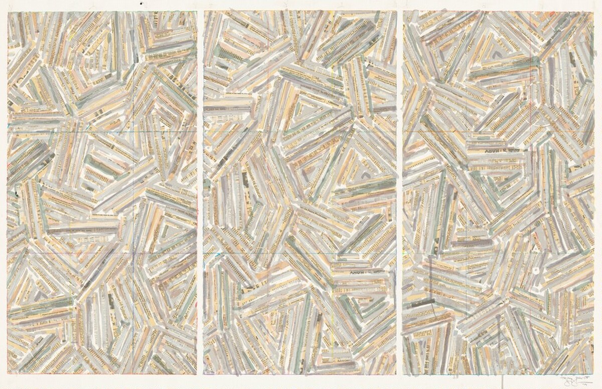 Usuyuki [trial proof] by Jasper Johns
