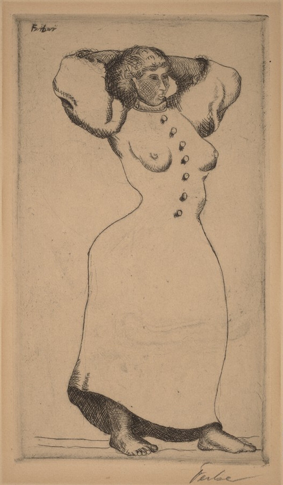 Untitled (Standing Woman) by Herbert Ferber