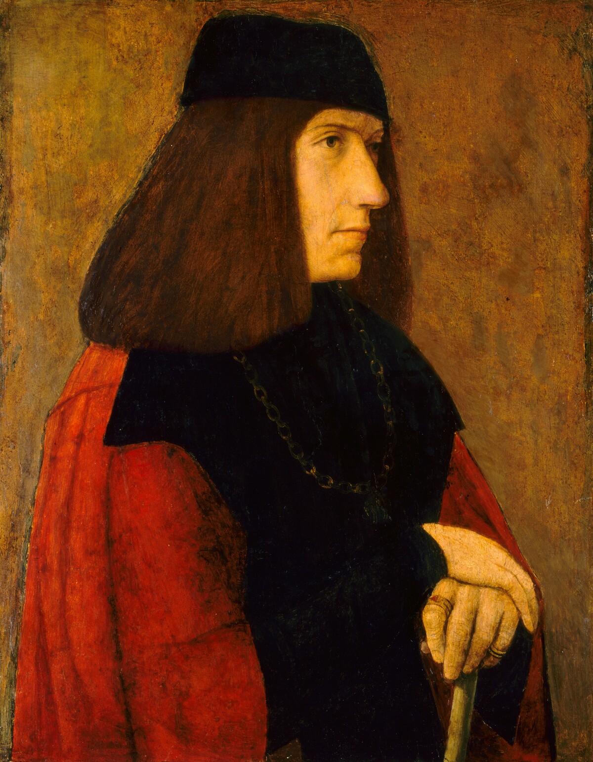 A Knight of the Golden Fleece by Attributed to Jean Perréal