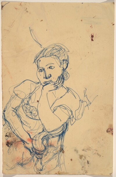 Seated Woman, Leaning to the Right