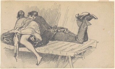 Couple on a Cot