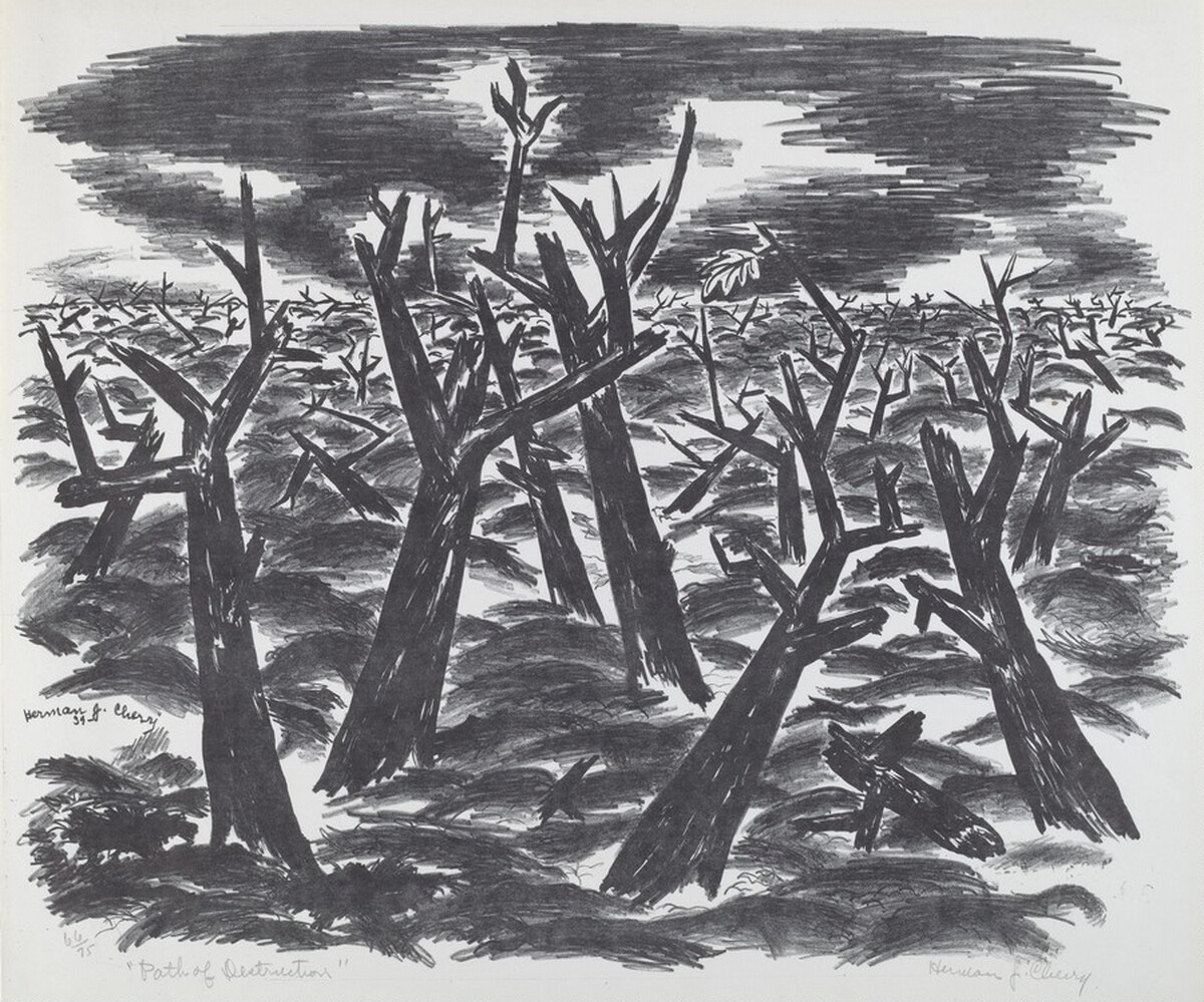 Path of Destruction by Herman Cherry