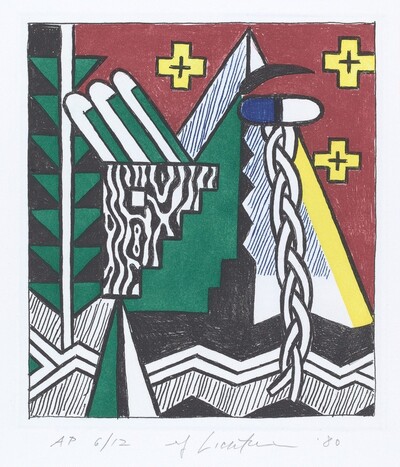 Two Figures with Teepee