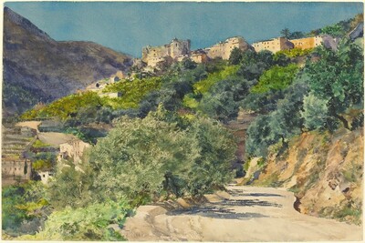 Sun-Drenched Hills near Menton