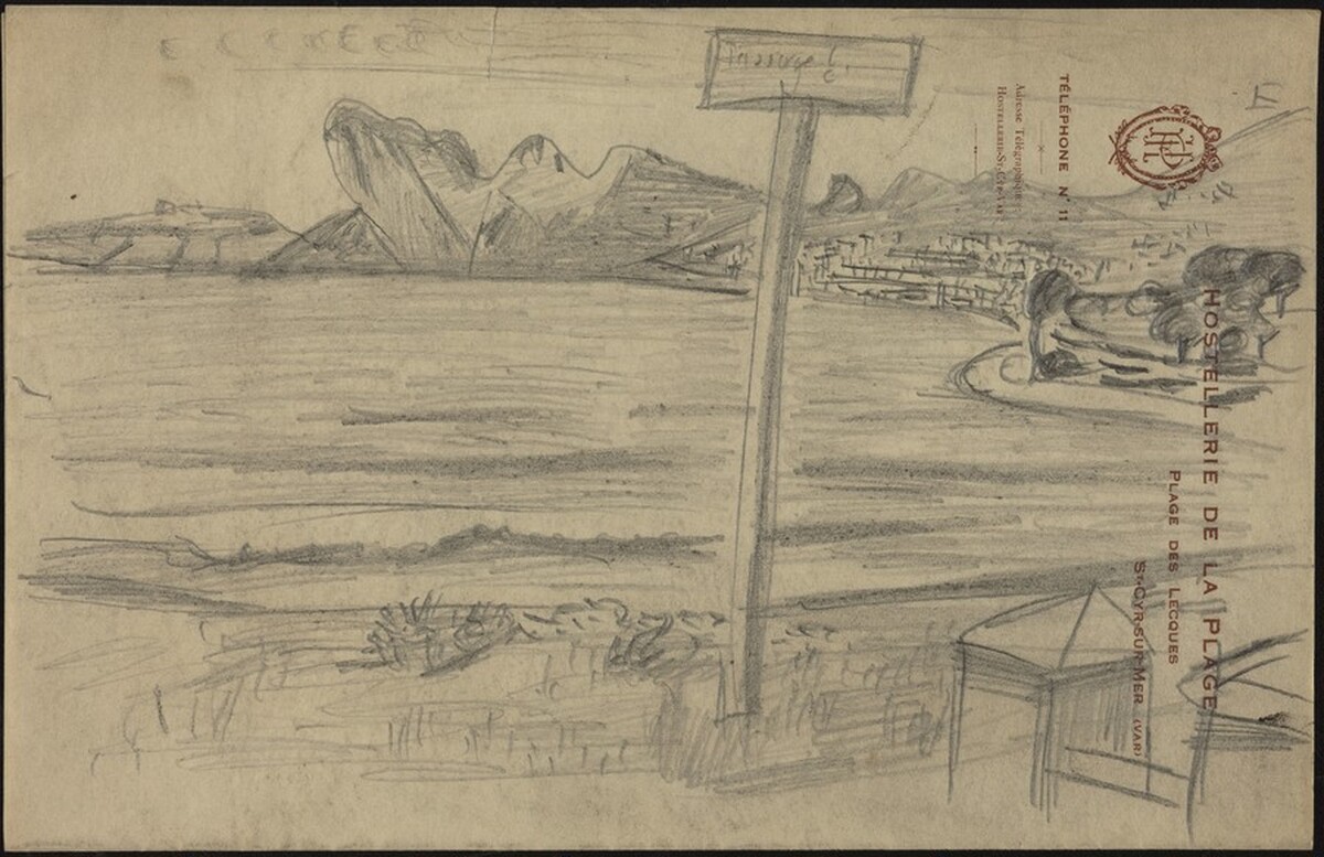 Landscape by Max Beckmann