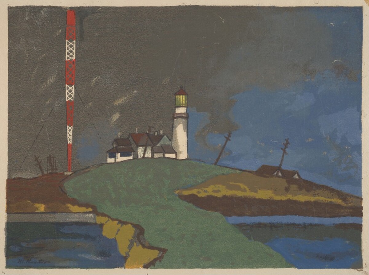 Lighthouse, Cape Cod by Morris Kantor