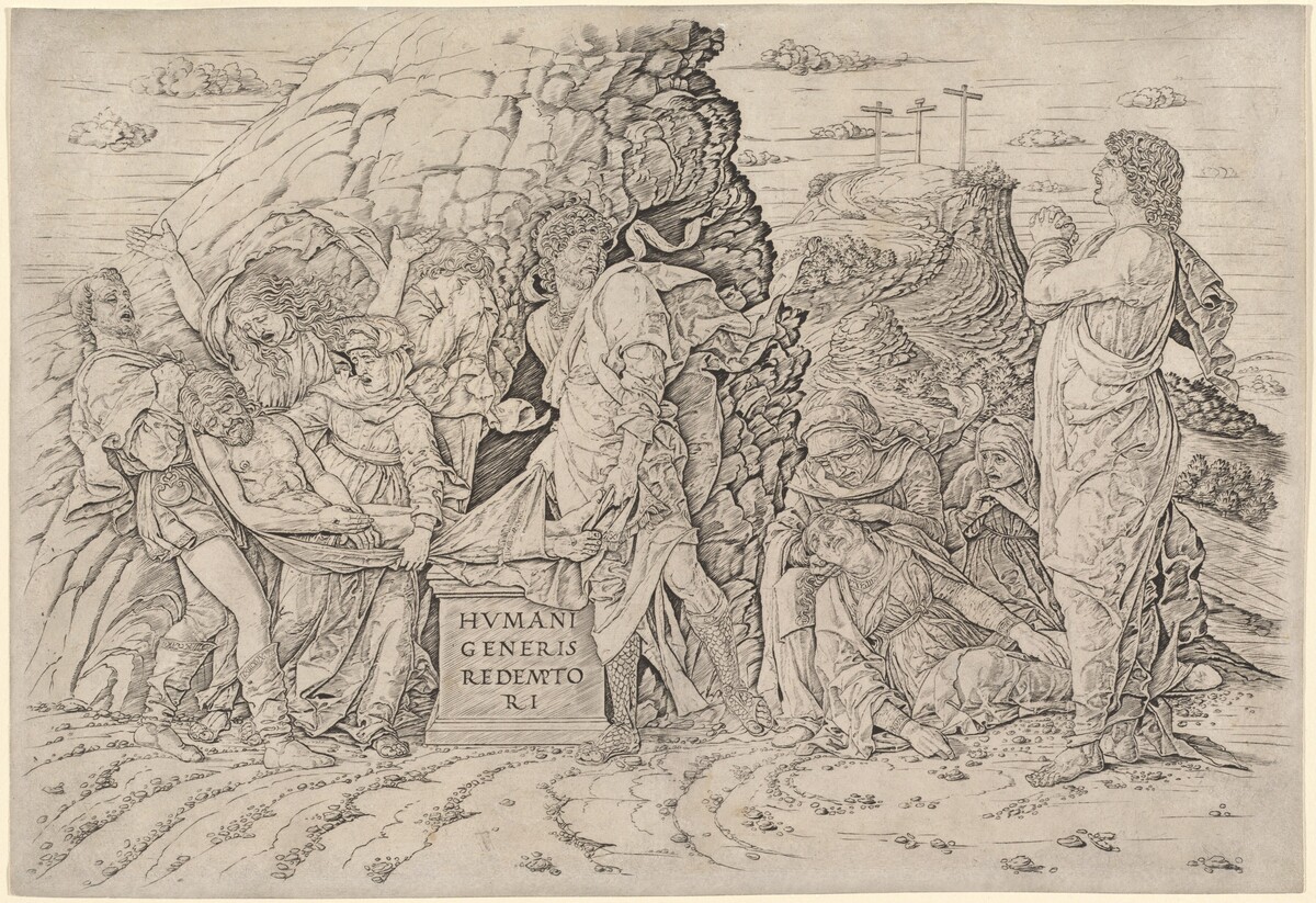 The Entombment by Andrea Mantegna