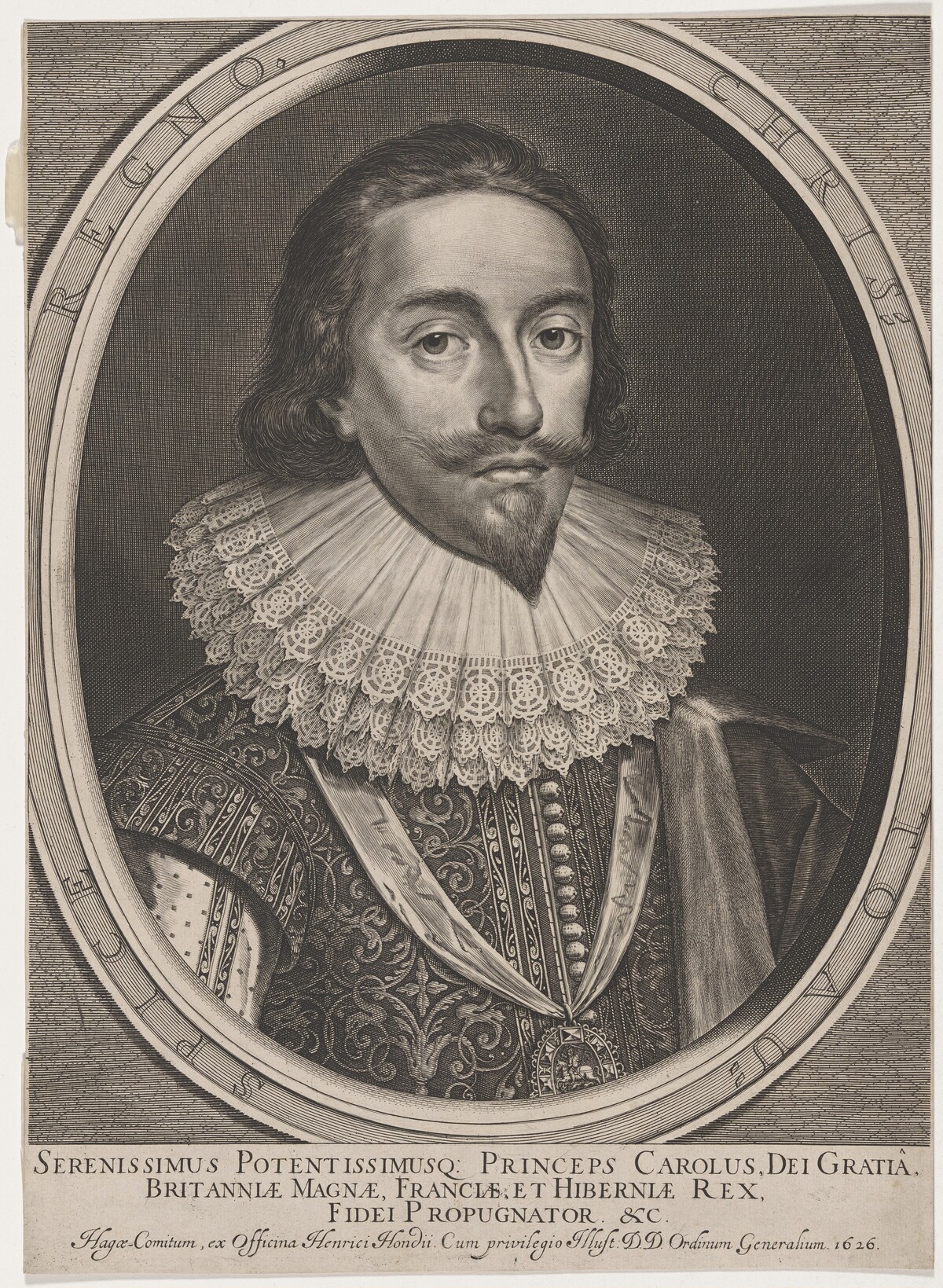 Charles I by Hendrik Hondius I