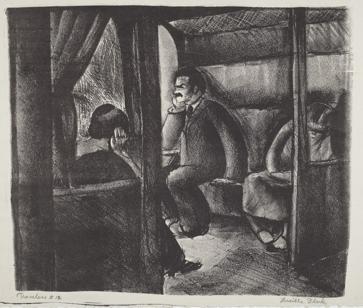 Travelers #12 by Lucille Fink