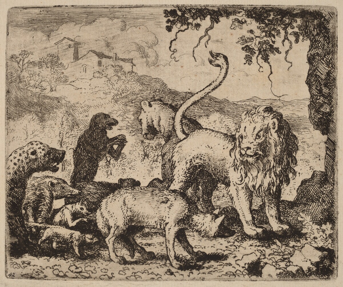 Reynard Accused by Allart van Everdingen