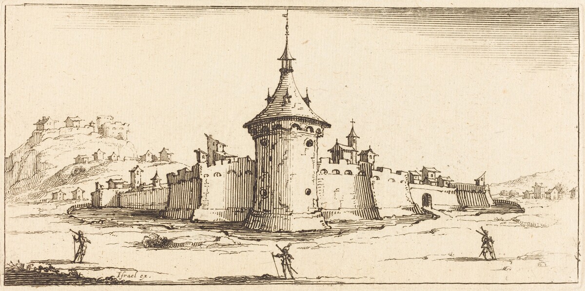 Landscape by after Jacques Callot
