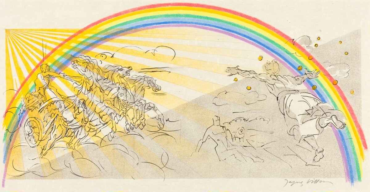 Sixth Bucolic: Creation of the World by Jacques Villon