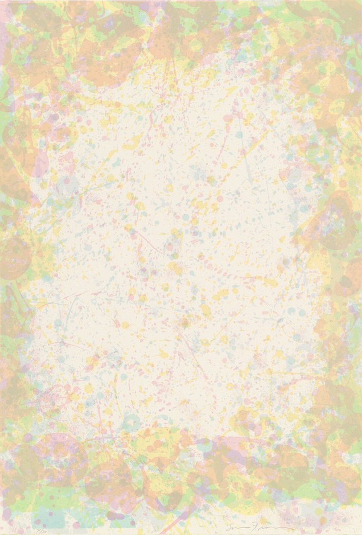 Of Vega by Sam Francis