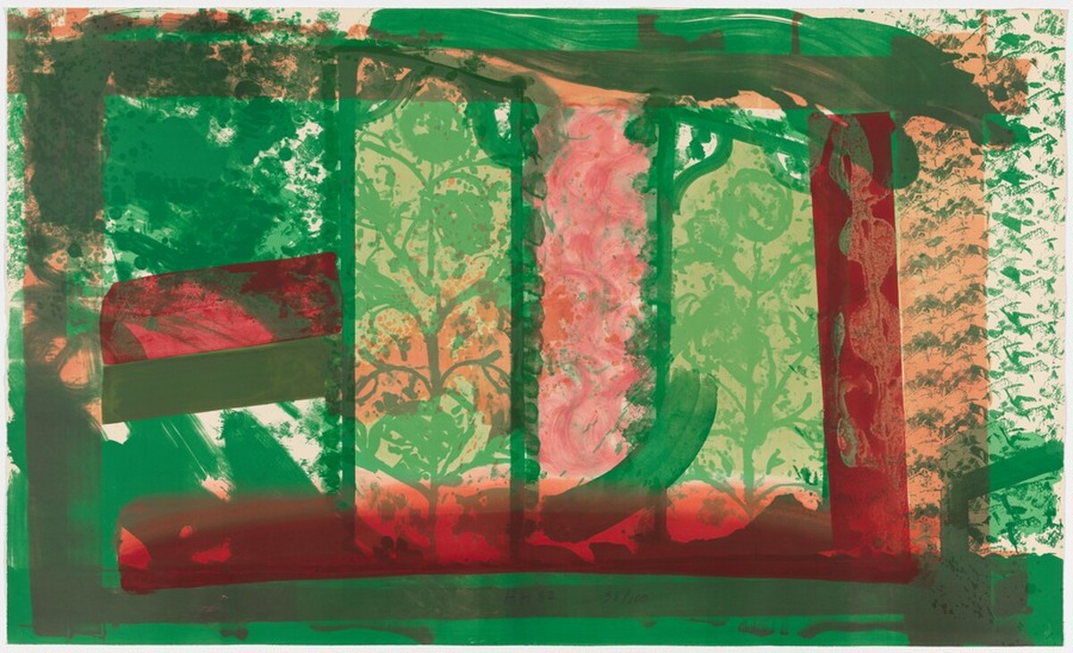 Bleeding by Howard Hodgkin