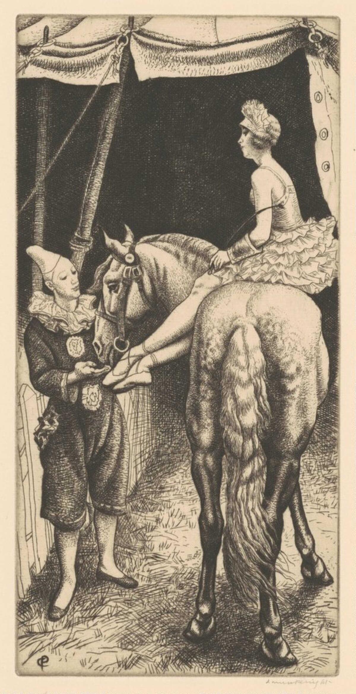 Bareback Rider by Laura Knight