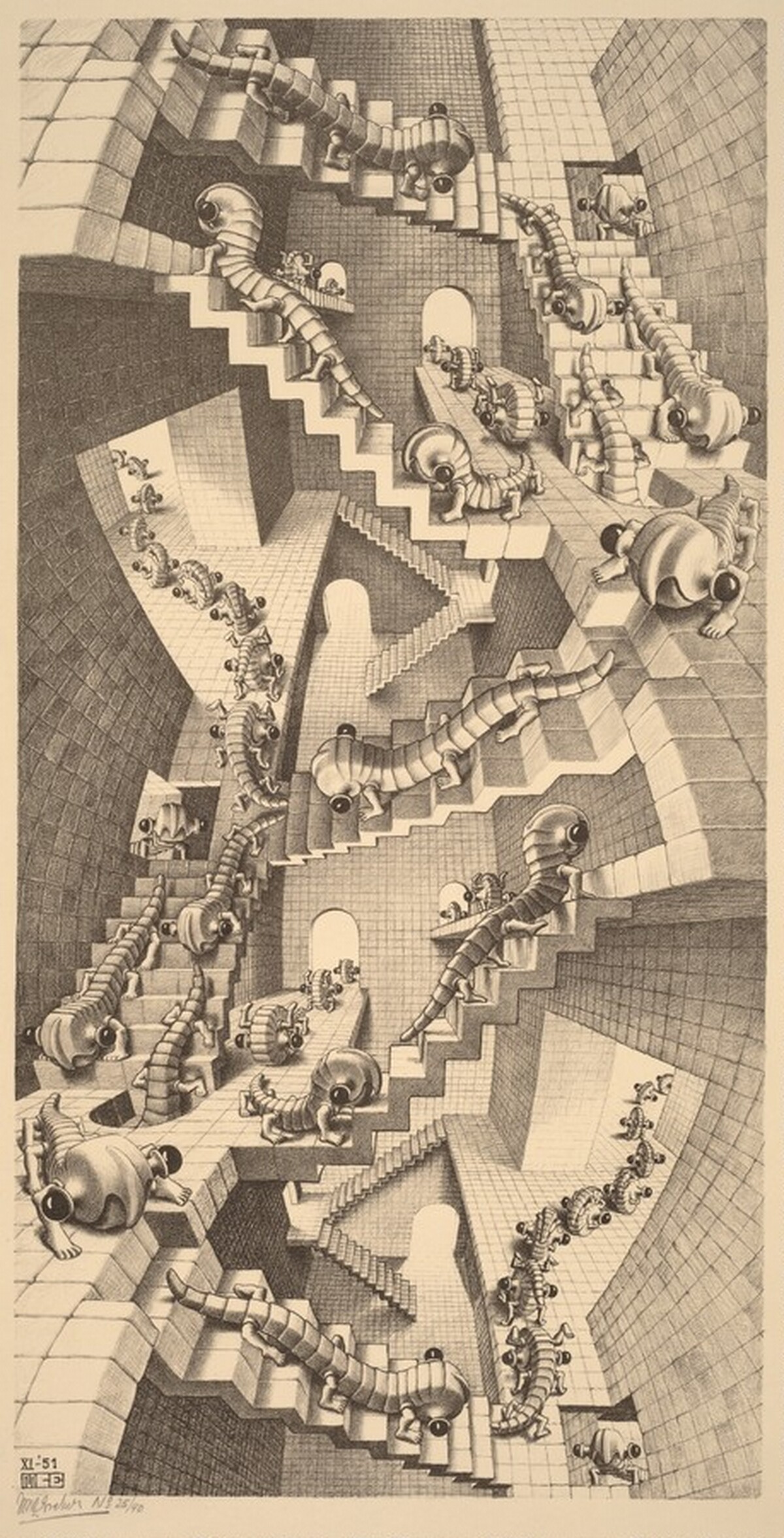 House of Stairs by M.C. Escher