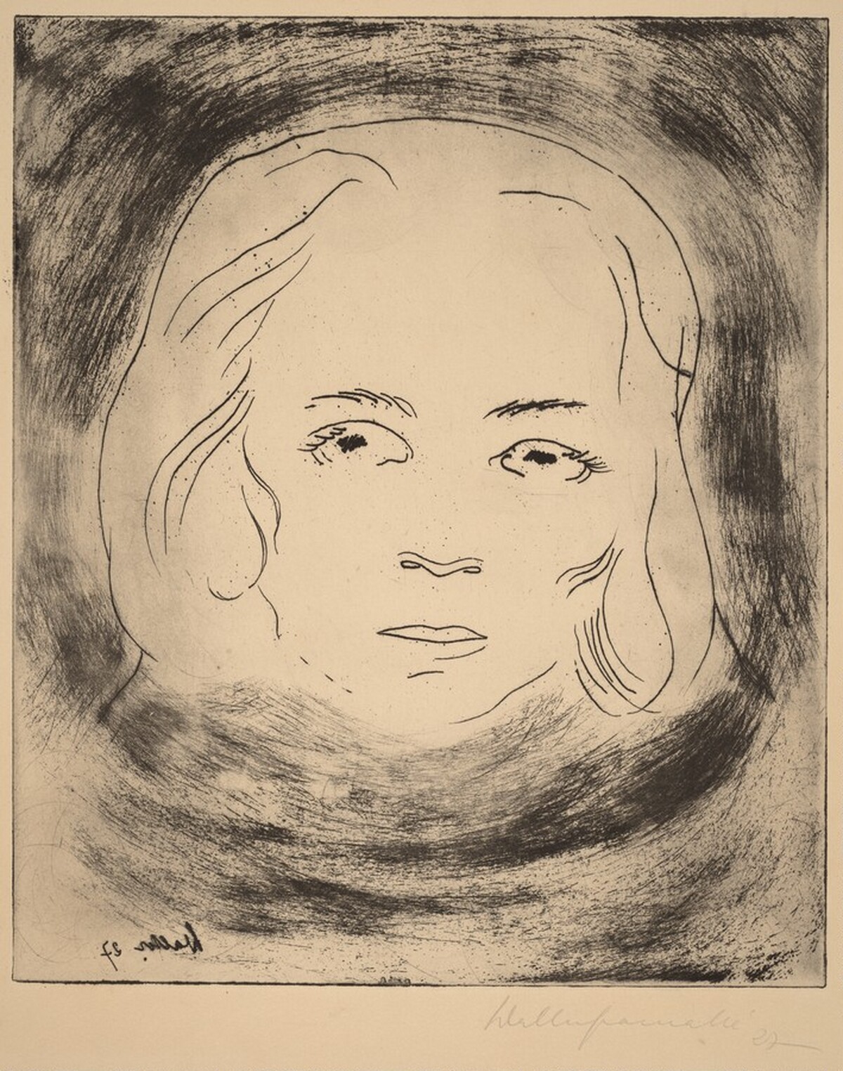 Meine Mutter by Walter Gramatté