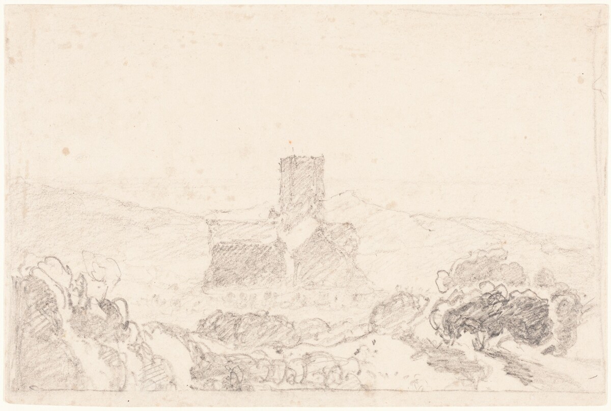 Landscape with Church by John Sell Cotman