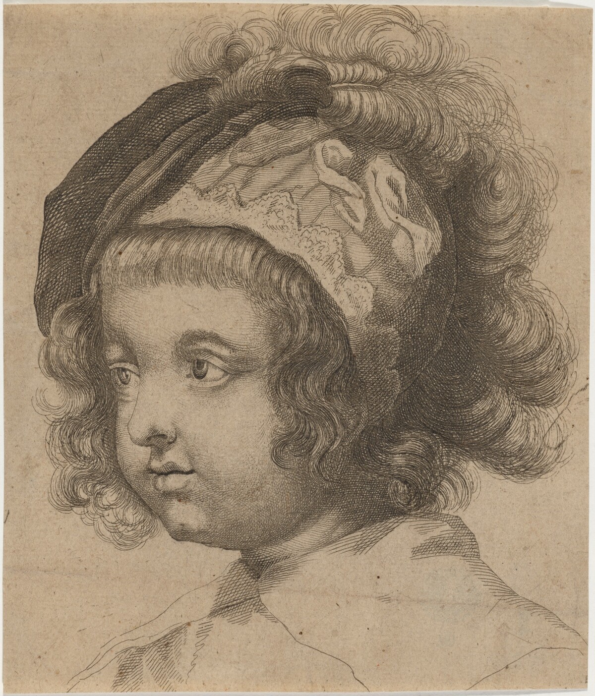 Frans Rubens by Studio of Sir Peter Paul Rubens after Abraham Blooteling